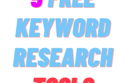 5 Free Keyword Research Tools